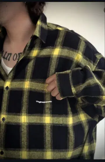 타이트 부스 PLAID LS SHIRT