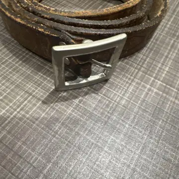 Good Enough 굿이너프 헥사곤 가죽 벨트