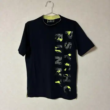 PSYCHO BUNNY 블랙 모크넥 셔츠 L