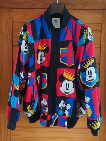 새상품급 Disney/미키/점퍼/블루종/자켓