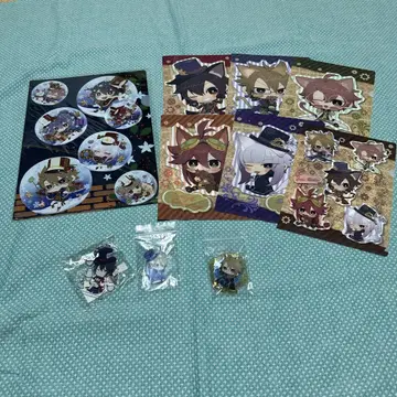 code realize 클리어 파일 & 키링 세트