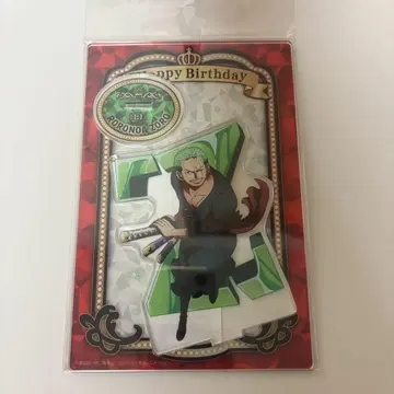 ONE PIECE 원피스 조로 아크릴 스탠드 벌스데이