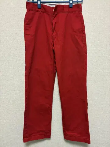 Dickies 디키즈 874 워크 팬츠 레드 32