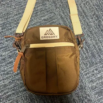 GREGORY 숄더백 브라운 새상품급