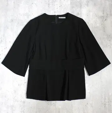 [ 하자품 ] Theory luxe 블라우스 블랙 38 수선 전제 띠어리