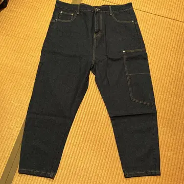 다크 블루 데님 사루엘