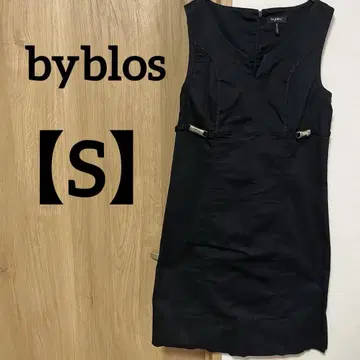 byblos [ S ] 비브로스 슬리브리스 원피스 블랙