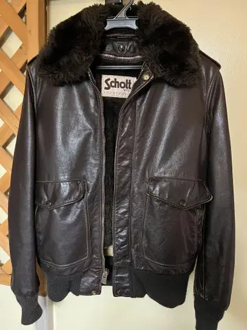 schott 가죽 자켓 38