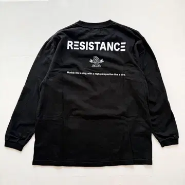 BIRDOG 프린트 롱T 블랙 XL C637