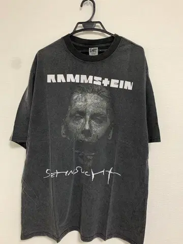 RAMMSTEIN 람슈타인 T셔츠 블랙