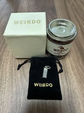 WEIRDO 925 실버 목걸이