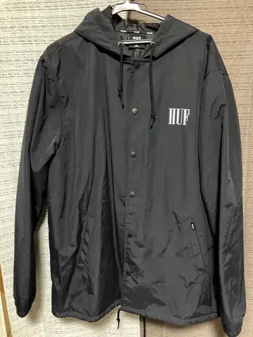 HUF 블랙 자켓 L