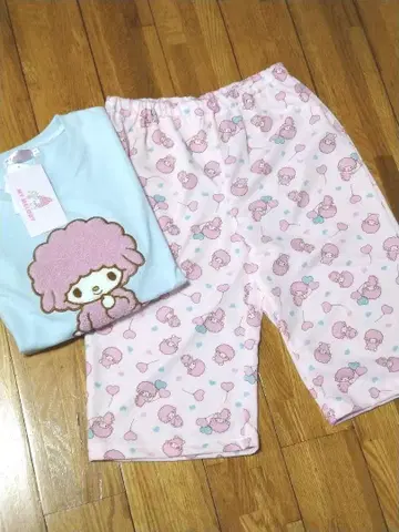 마이 스위트 피아노 룸웨어 M 스카이블루 핑크