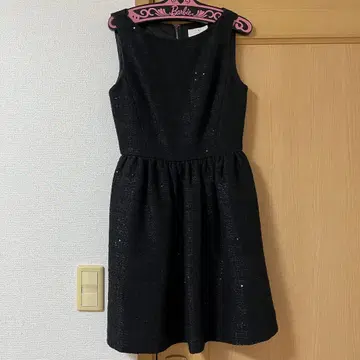 kate spade 블랙 슬리브리스 원피스