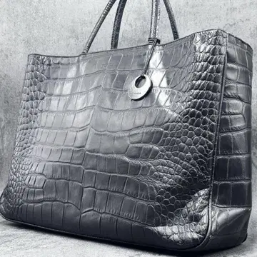 컨디션 최상 A4 가능 대용량 훌라 FURLA 남성용 토트백 크로커다일