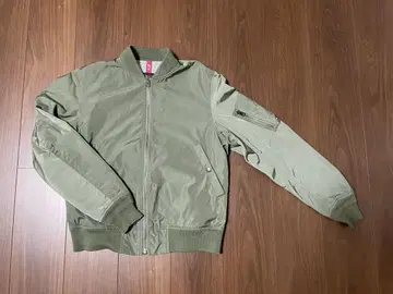 알파 alpha MA-1ma-1 스트라이프 카키 올리브