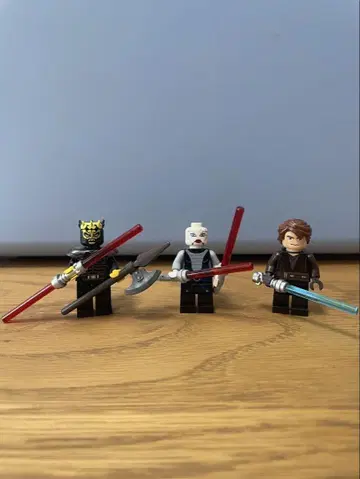[정품] LEGO 스타 워즈 7957 미니 피규어 3체 세트