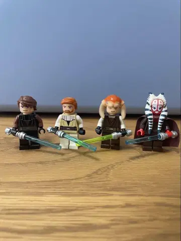 정품 LEGO 스타 워즈 7931 미니 피규어 4체 세트