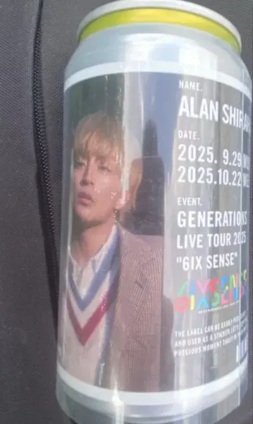 GENERATIONS 6IX SENSE 시라하마 아란 캔