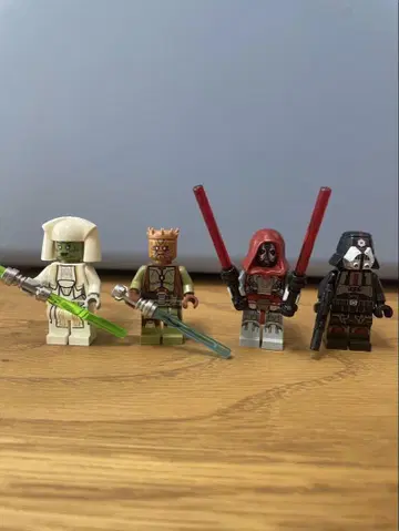 [정품] LEGO 스타 워즈 75025 미니 피규어 4체 세트
