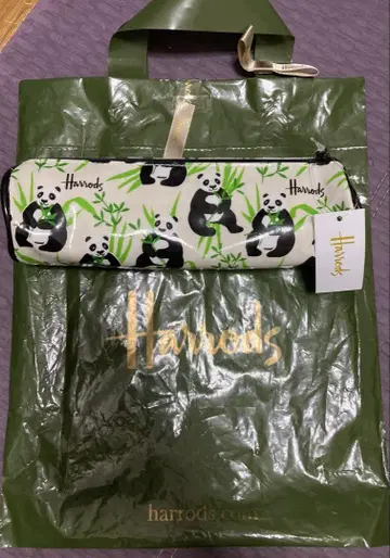 Harrods 팬더 무늬 파우치