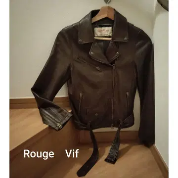 Rougevif 루 라이더스 더블 양가죽 36