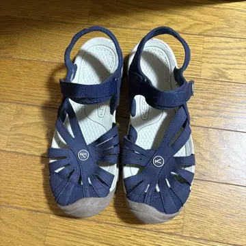 네이비 스포츠 샌들 스트랩 포함