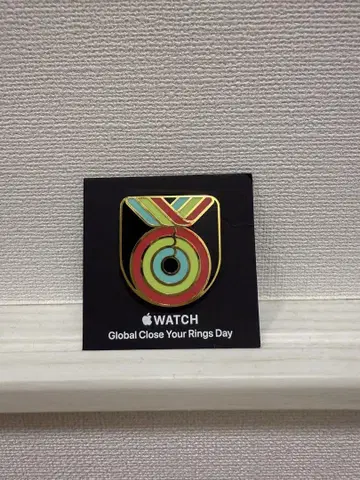 AppleWatch 10주년 기념 핀배지