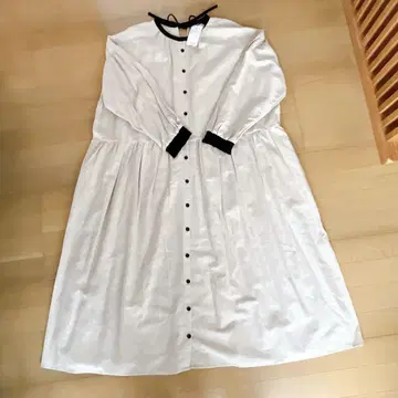 사만사 모스모스 배색 파이핑 전후 2way 원피스