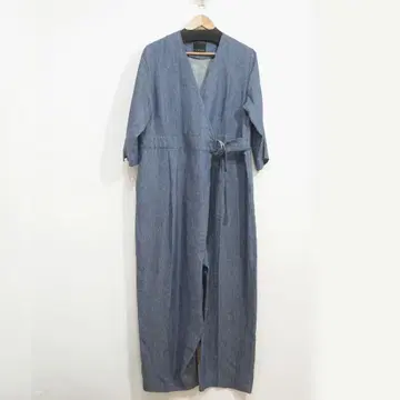 conte 25SS 데님 라이크 점프수트 린넨