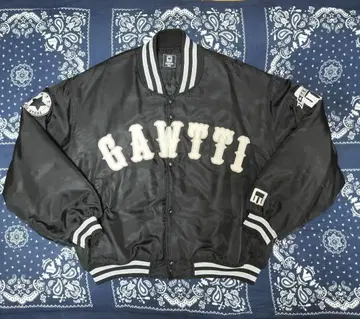 GAWTTI 바시티 자켓 2XL 자수 로고 바시티 자켓 치카노 힙합