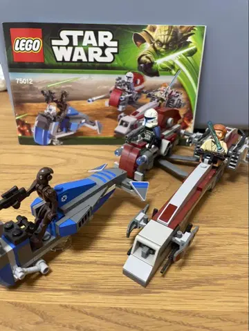 [정품] LEGO 스타 워즈 75012 스피더 바이크 세트 조립품