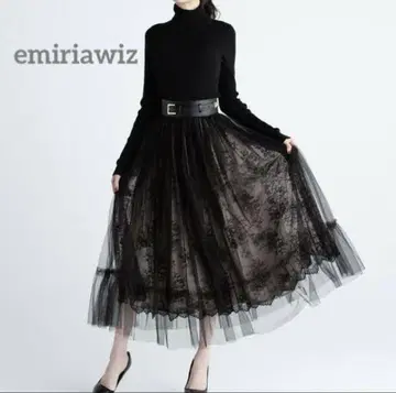 EmiriaWiz 튤 레이스 스커트