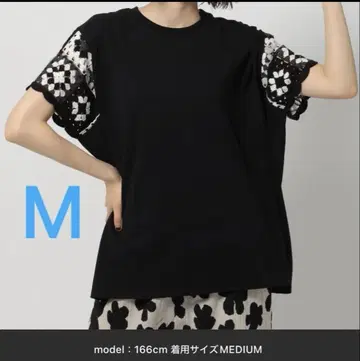 니코앤드 크로셰 슬리브 풀오버