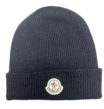MONCLER 네이비 니트 모자