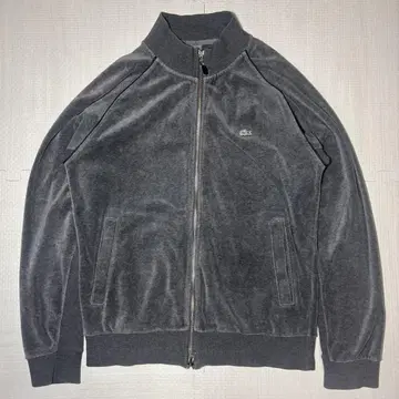 LACOSTE 트랙 자켓 벨로아 화이트 와니 더블 지퍼