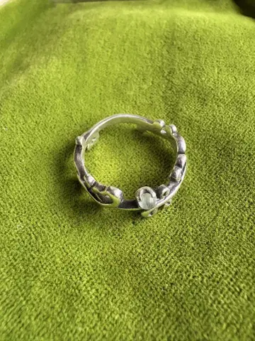 실버 반지 문스톤 925 11호