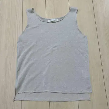 evam eva 에붐에바 린넨 탱크탑 슬리브리스