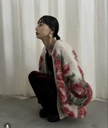 Ameri VERONICA JACQUARD KNIT CARDIGAN