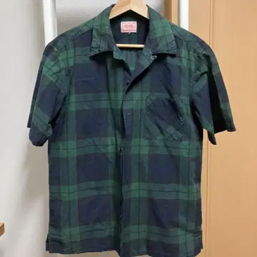 BIGMIKE india check ss shirts 사이즈 S 사이즈