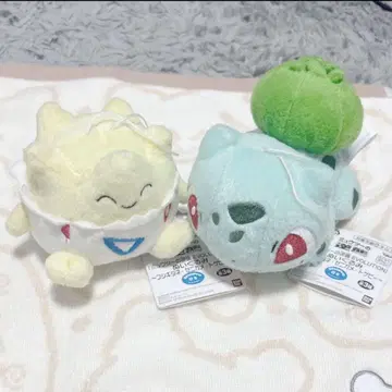 뮤우의 역습 봉제 인형 이상해씨 피츄