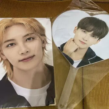 seventeen 정한 프리미엄 사진 부채 세트