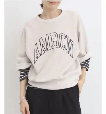 AMERICANA 새상품급 맨투맨 풀오버