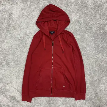 [ TRUE RELIGION ] Red Color Zip Hoodie