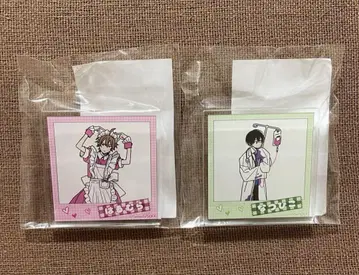 봄/여름/가을/겨울 계 남자 아크릴 클립
