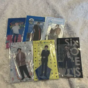 SixTONES 교모토 타이카 아크릴 스탠드 6개 세트