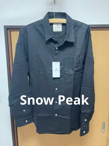 스노우피크 RW 트랜짓 셔츠 XL 블랙