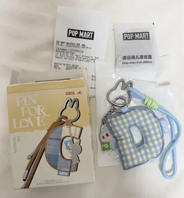 [ D ] LABUBU PIN FOR LOVE 알파벳 펜던트
