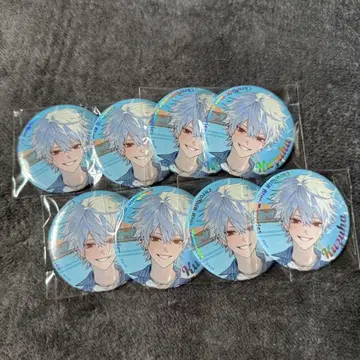 니지산지 ChroNoiR Blue Memories 캔뱃지 쿠츠하