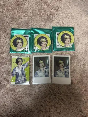 이나미 라이 고베 공연 폴라로이드 & 캔뱃지